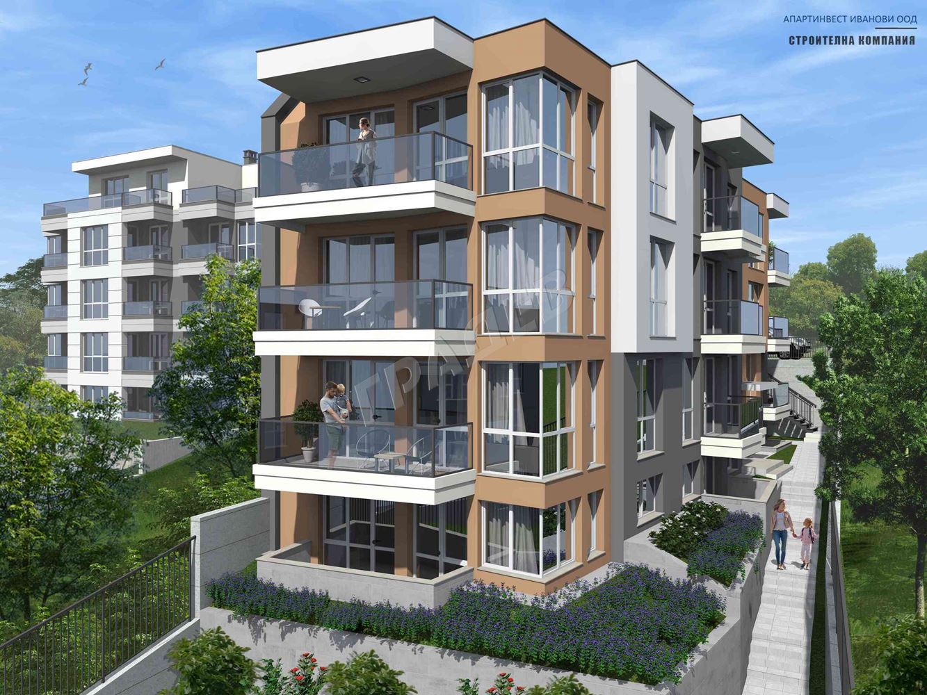 Ново строителство – Двустаен апартамент в района на м-ст Пчелина / Възраждане 3 - Агенция за недвижими имоти Варна - Екипът, имот 1