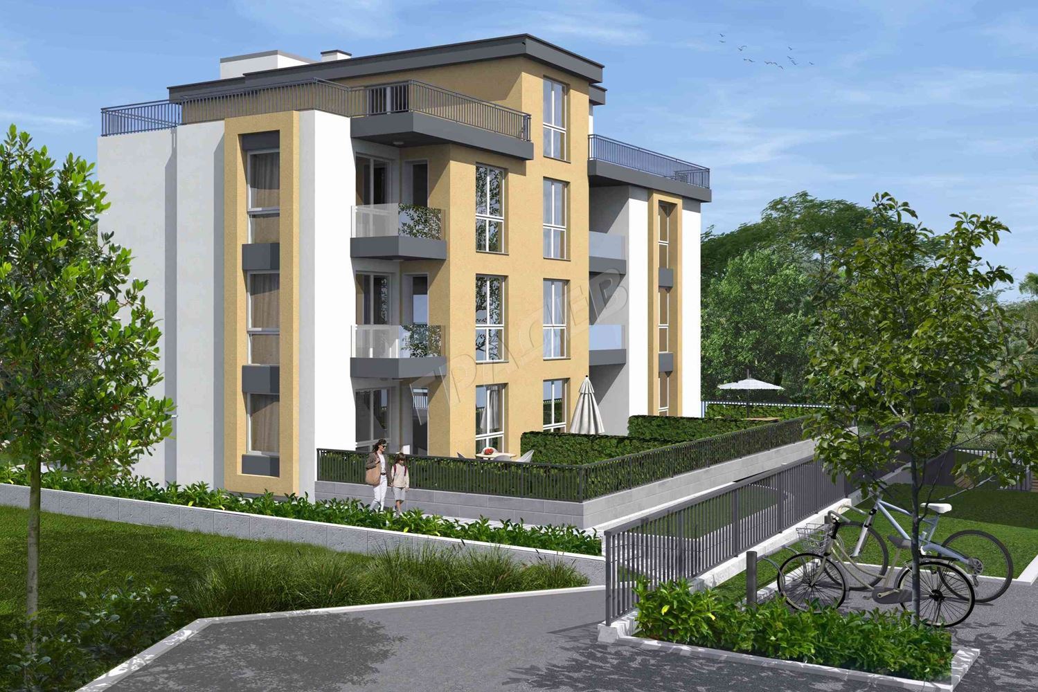 Ново строителство – Двустаен апартамент в района на м-ст Пчелина / Възраждане 3 - Агенция за недвижими имоти Варна - Екипът, имот 1