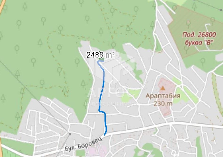 Продава Парцел – район Боровец – север - Агенция за недвижими имоти Варна - Екипът, имот 3