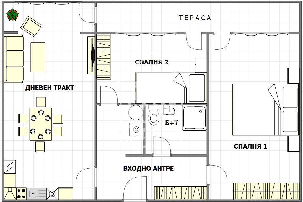 Двустаен апартамент кв.Младост - Агенция за недвижими имоти Варна - Екипът, имот 2