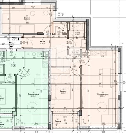 Продава Тристаен апартамент – район Виница - Агенция за недвижими имоти Варна - Екипът, имот 1
